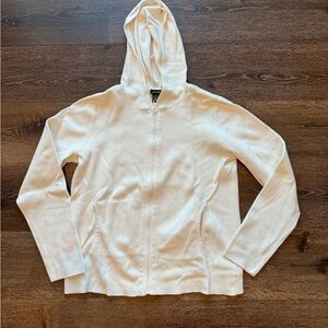 Women’s White Hoodie Sweatshirt